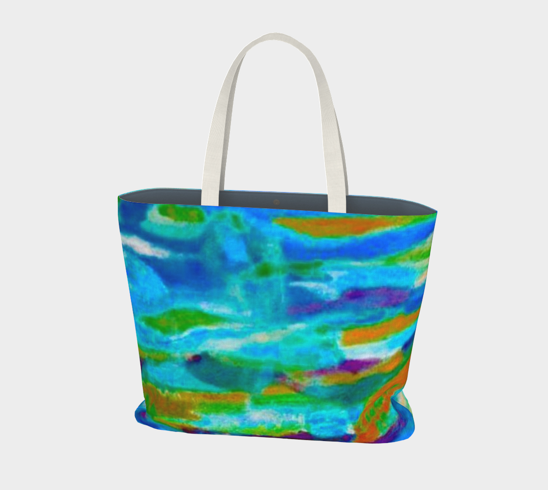 Large Tote Bag Butterfly Sky Collection preview