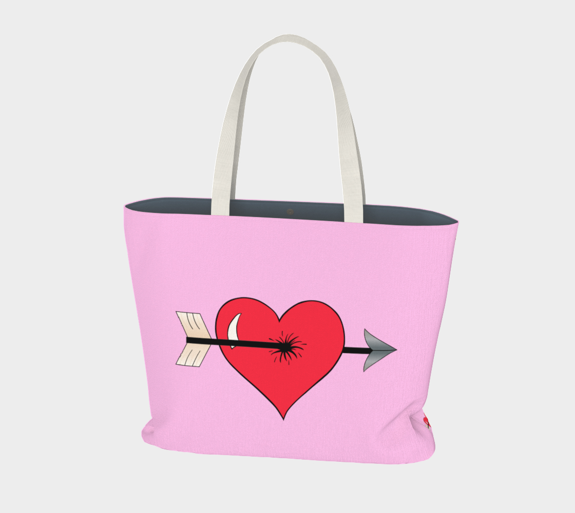 Struck by Cupid's Arrow Market Tote preview