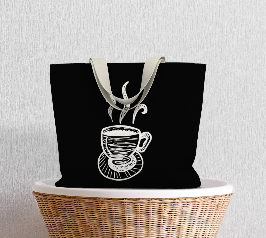 Aperçu de But First, Coffee Market Tote #5