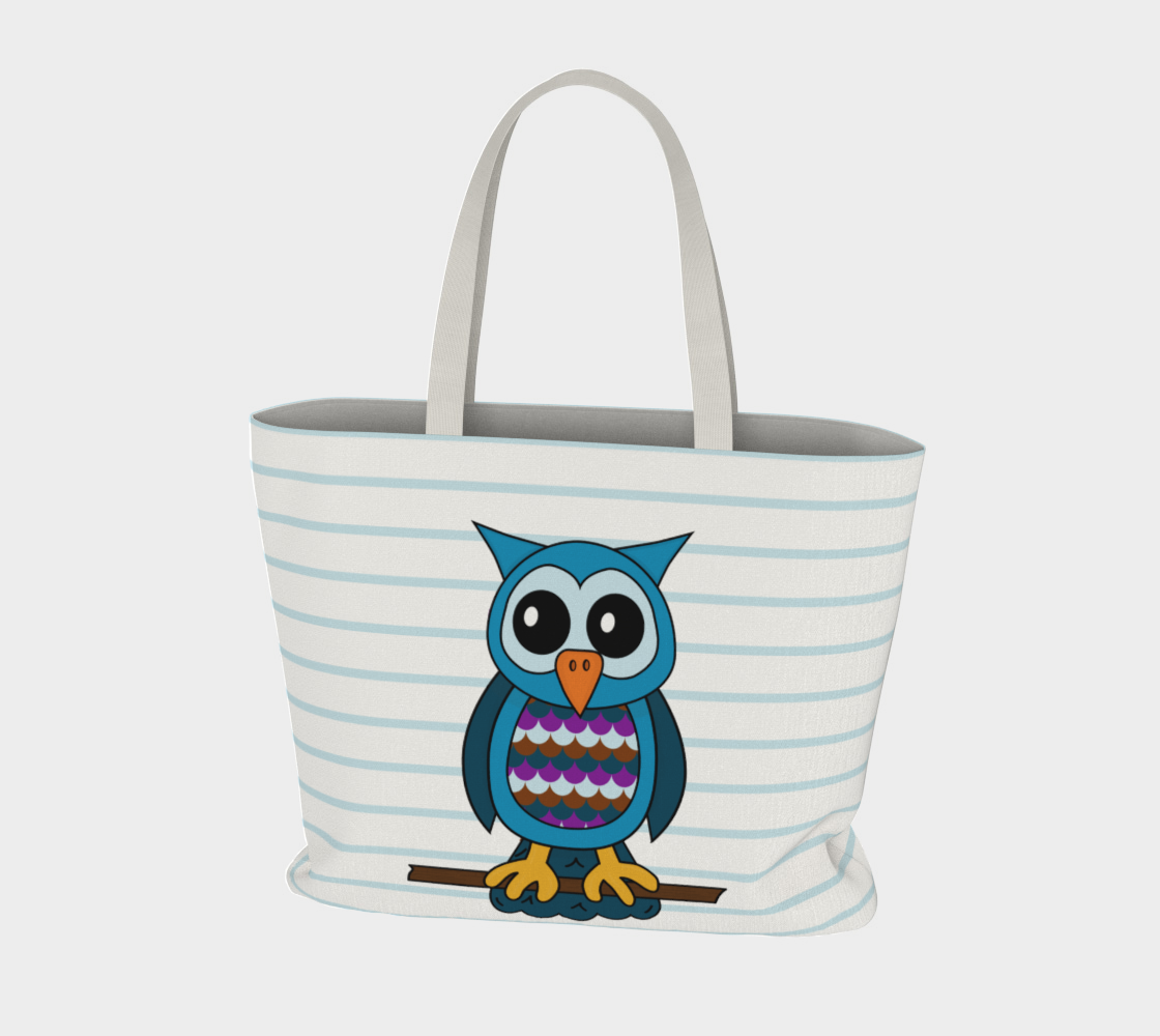 Oliver the Owl Market Tote Miniature #4