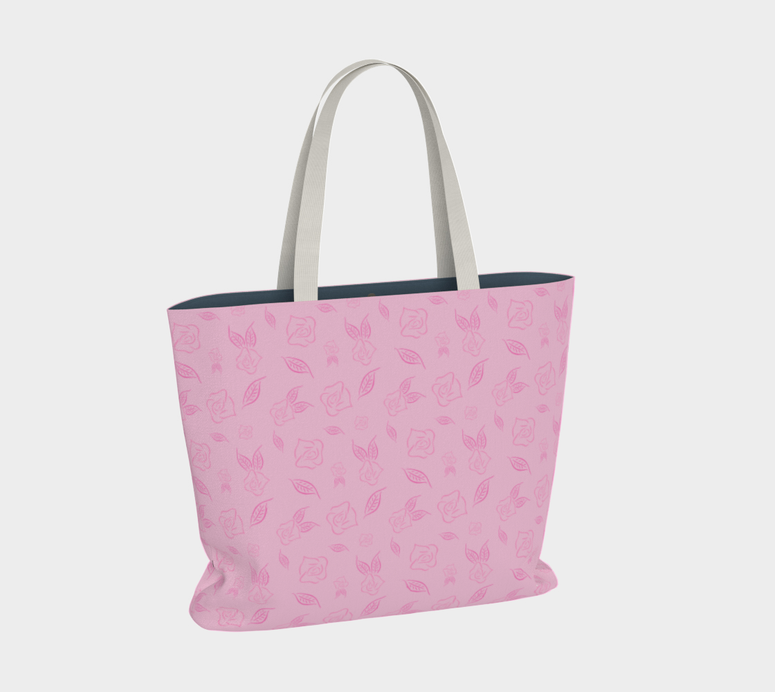 Cartoon Rose Market Tote preview #2