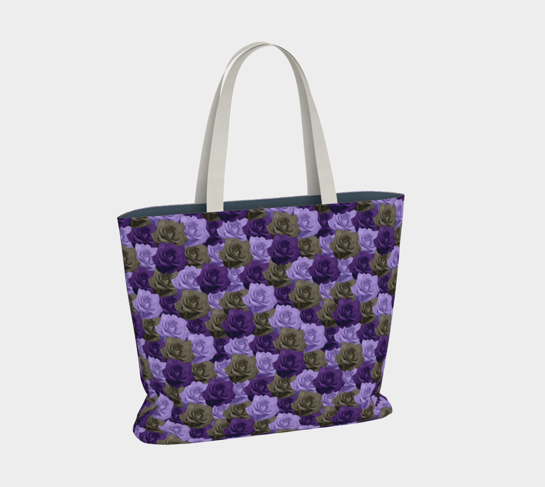 Aperçu de Stop & Smell the Roses Market Tote #2