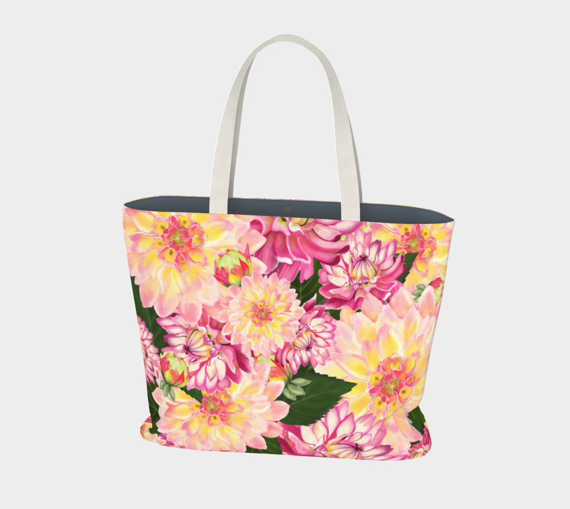 Dahlia Large Tote Bag preview