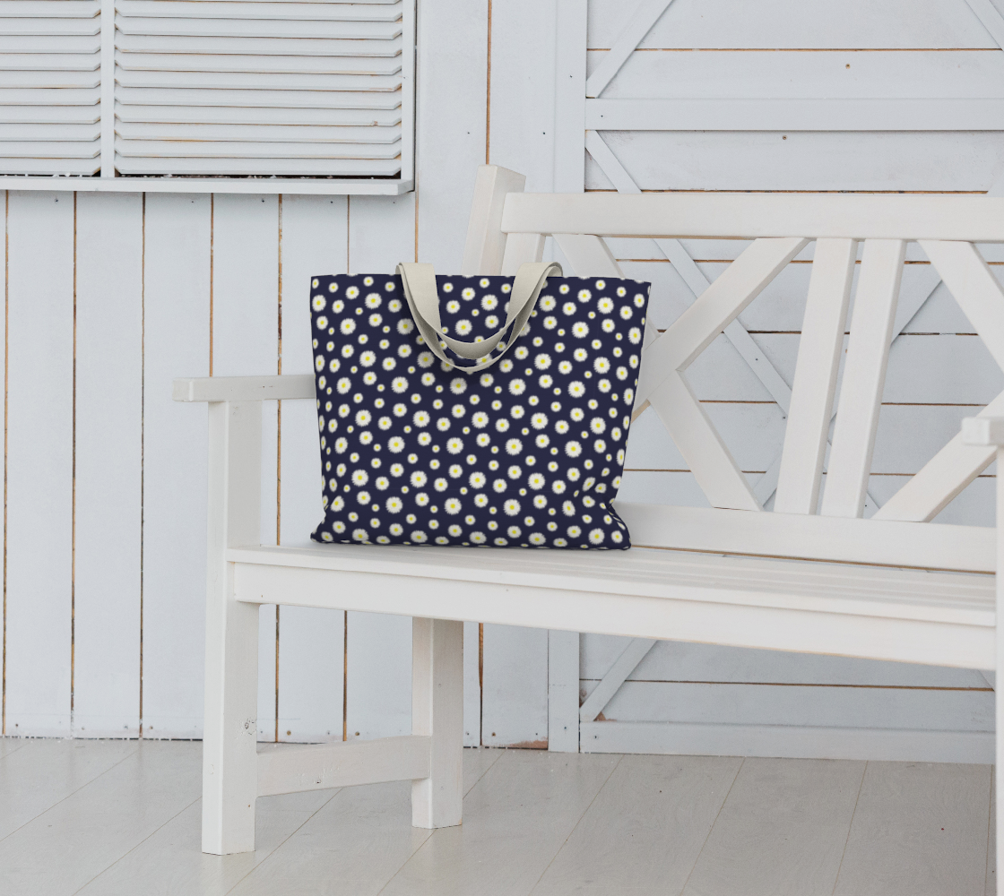 Aperçu de Daisy, Daisy Market Tote - Navy #6