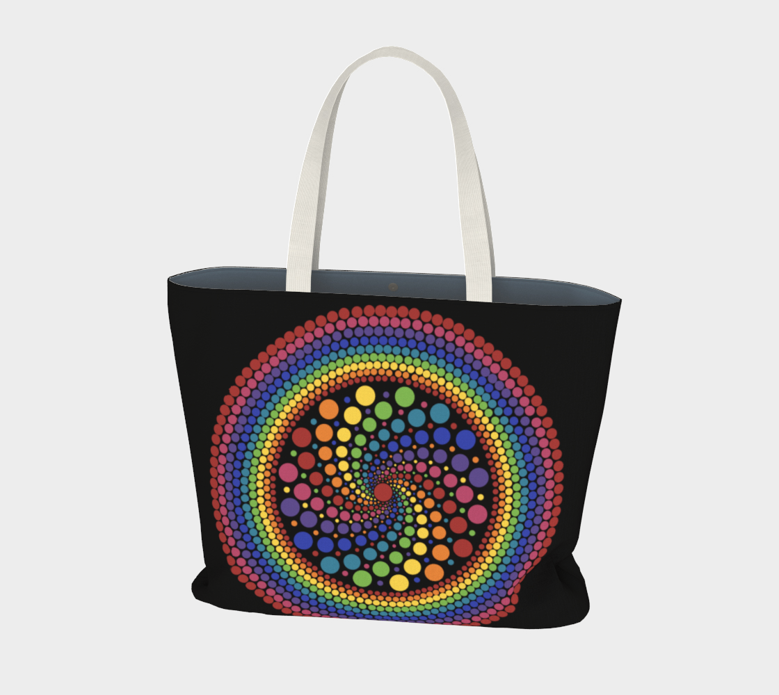 Rainbow Trip Large Tote preview