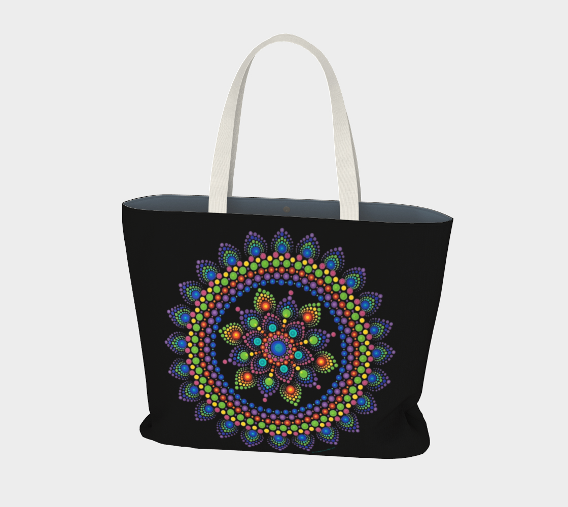 Rainbow Burst Large Tote preview