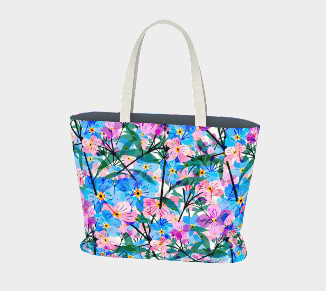 Forget-me-not Large Tote Bag preview