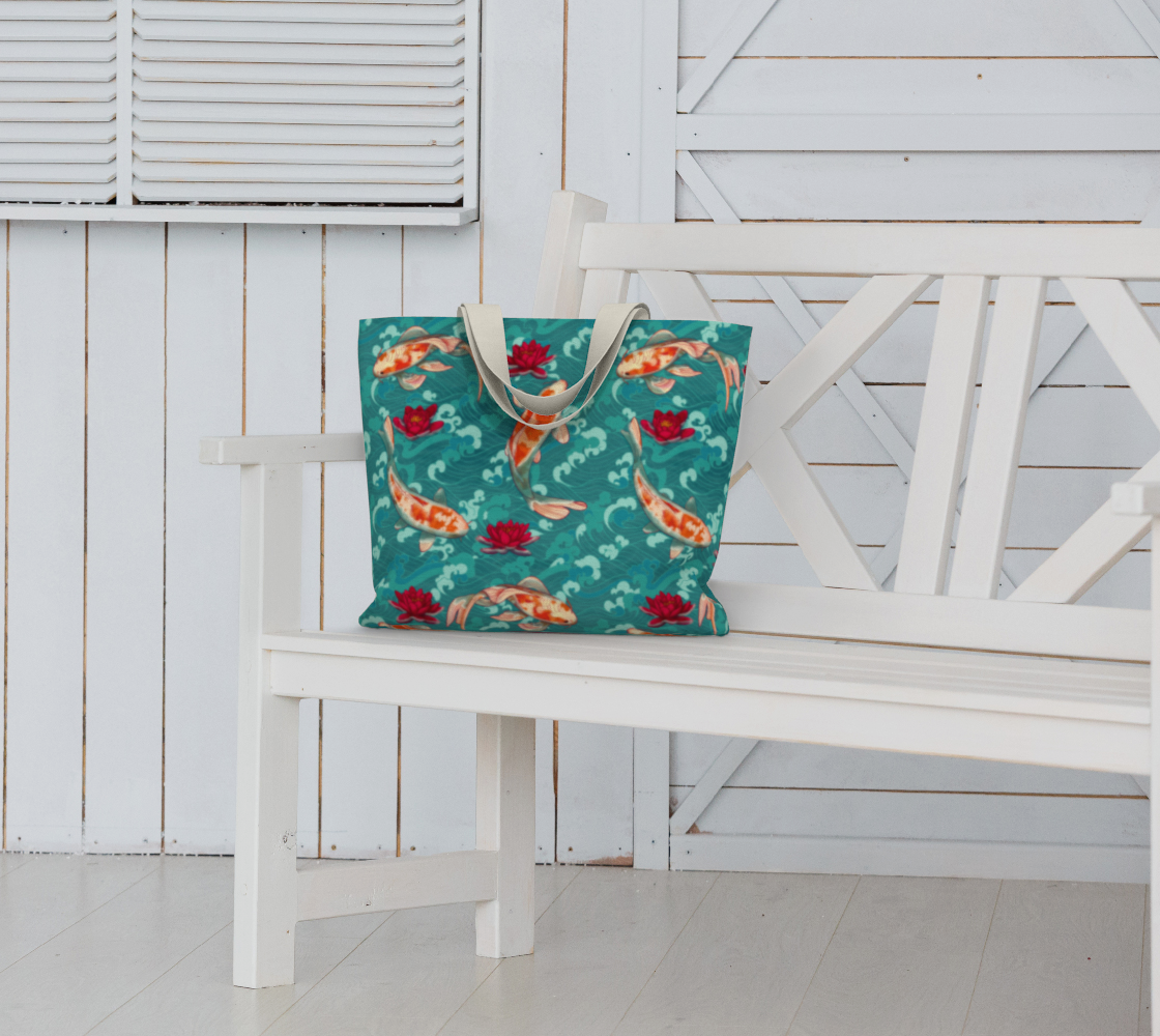Carps Large Tote Bag preview #6