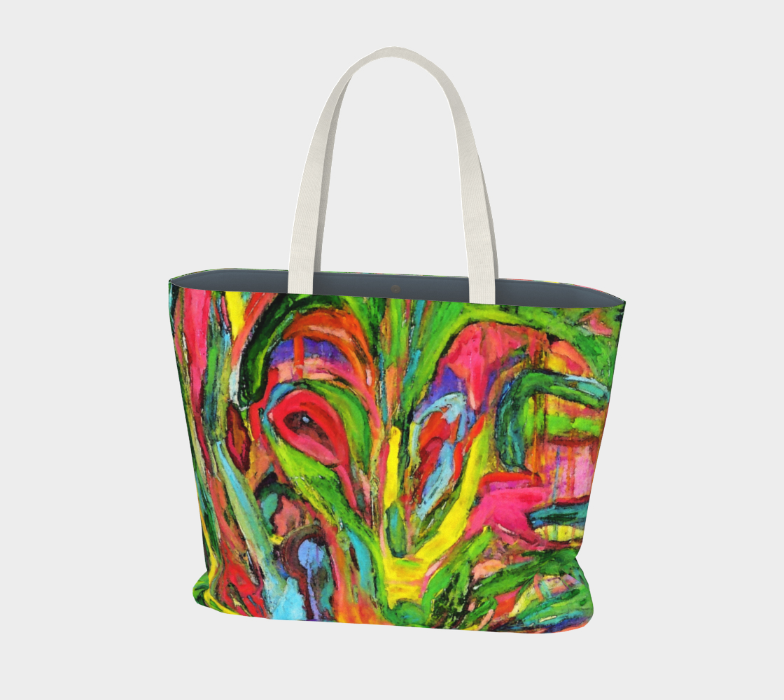 Large Tote Bag African Tree Collection preview