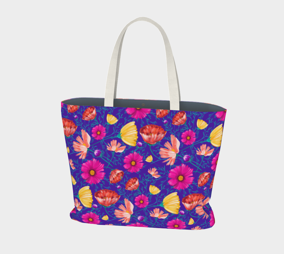 Cosmos Large Tote Bag preview