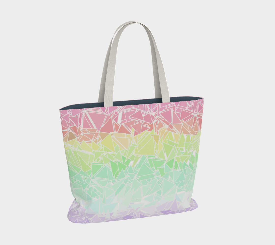 Groovy Boho Triangle Rainbow, 50% of profits donated to the Trevor Project! preview #2