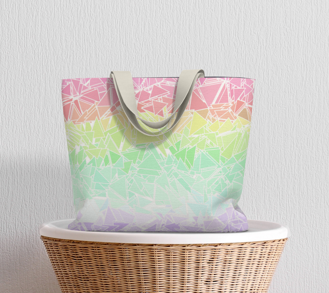 Groovy Boho Triangle Rainbow, 50% of profits donated to the Trevor Project! preview #5