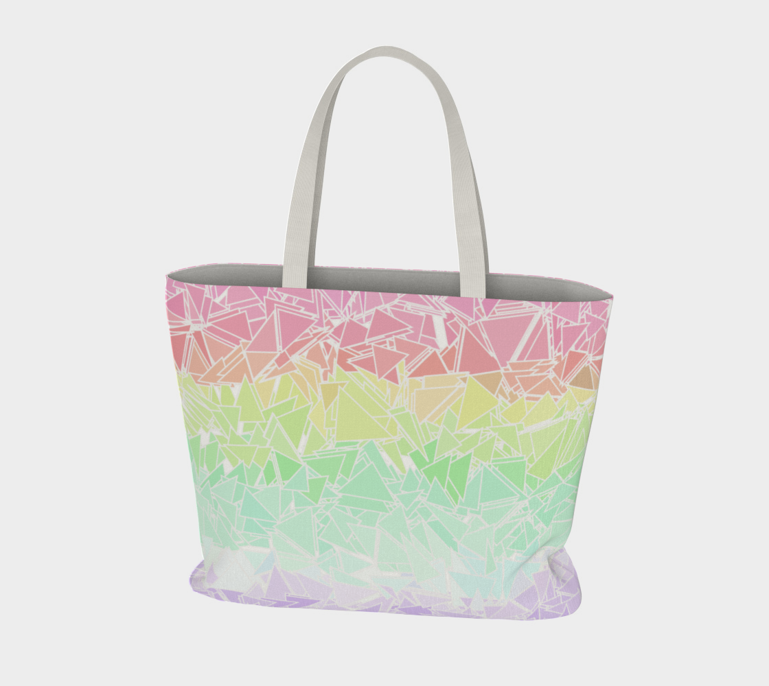 Groovy Boho Triangle Rainbow, 50% of profits donated to the Trevor Project! preview #3