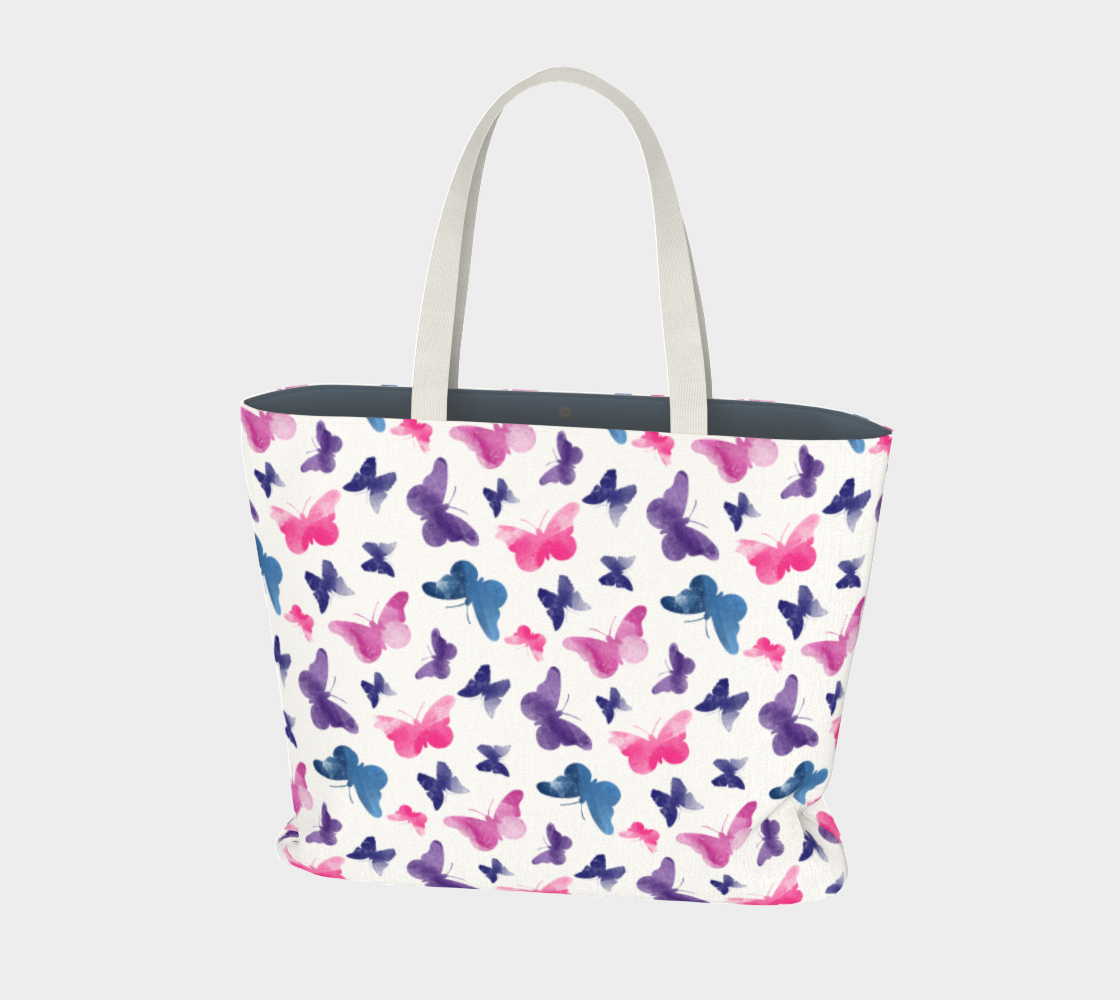 Butterfly Large Tote Bag preview