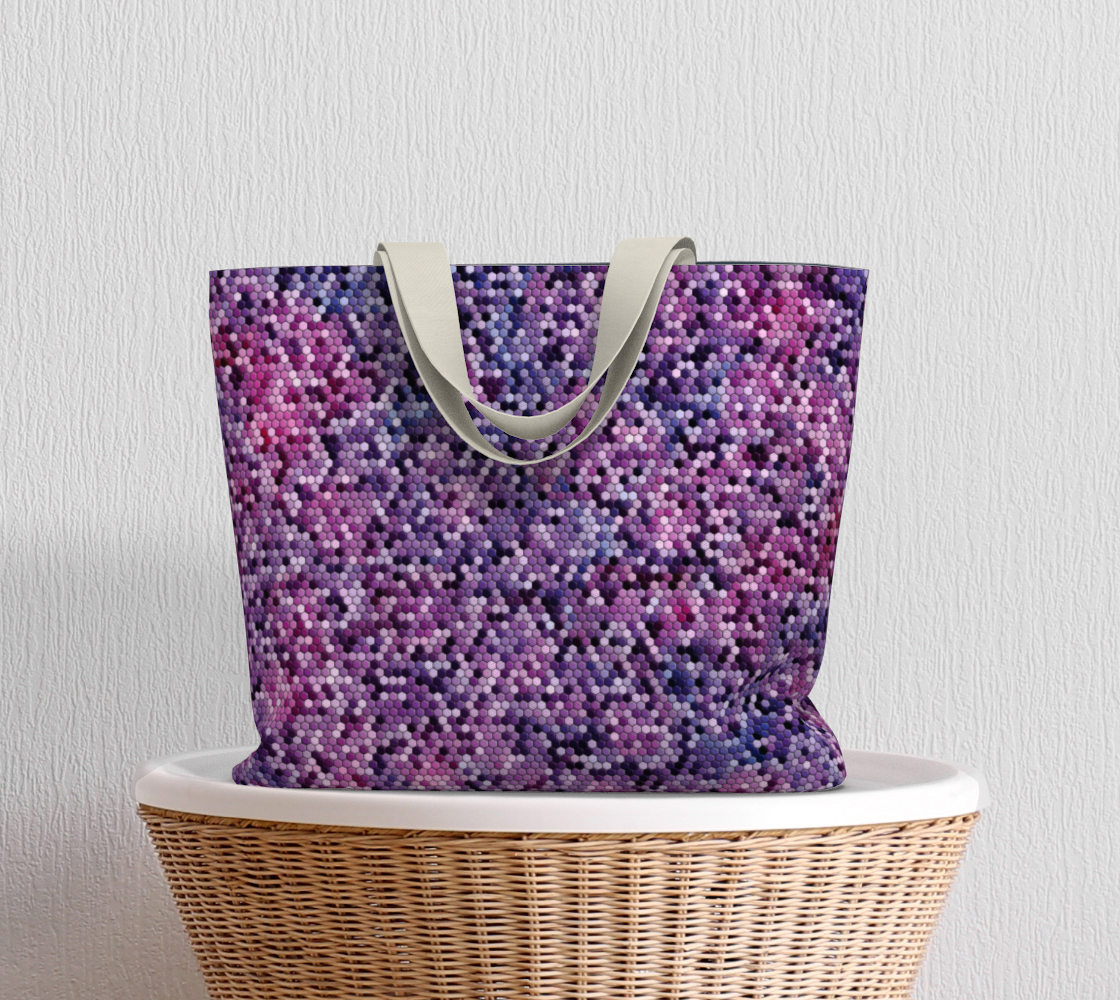 Aperçu de Purple Hexagons #5