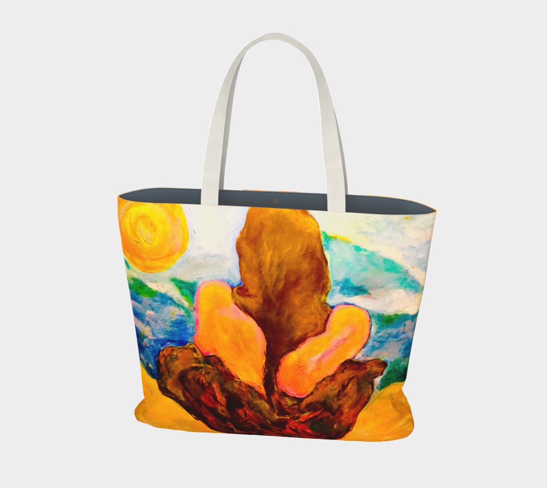 Large Tote Bag Beach View Collection  preview