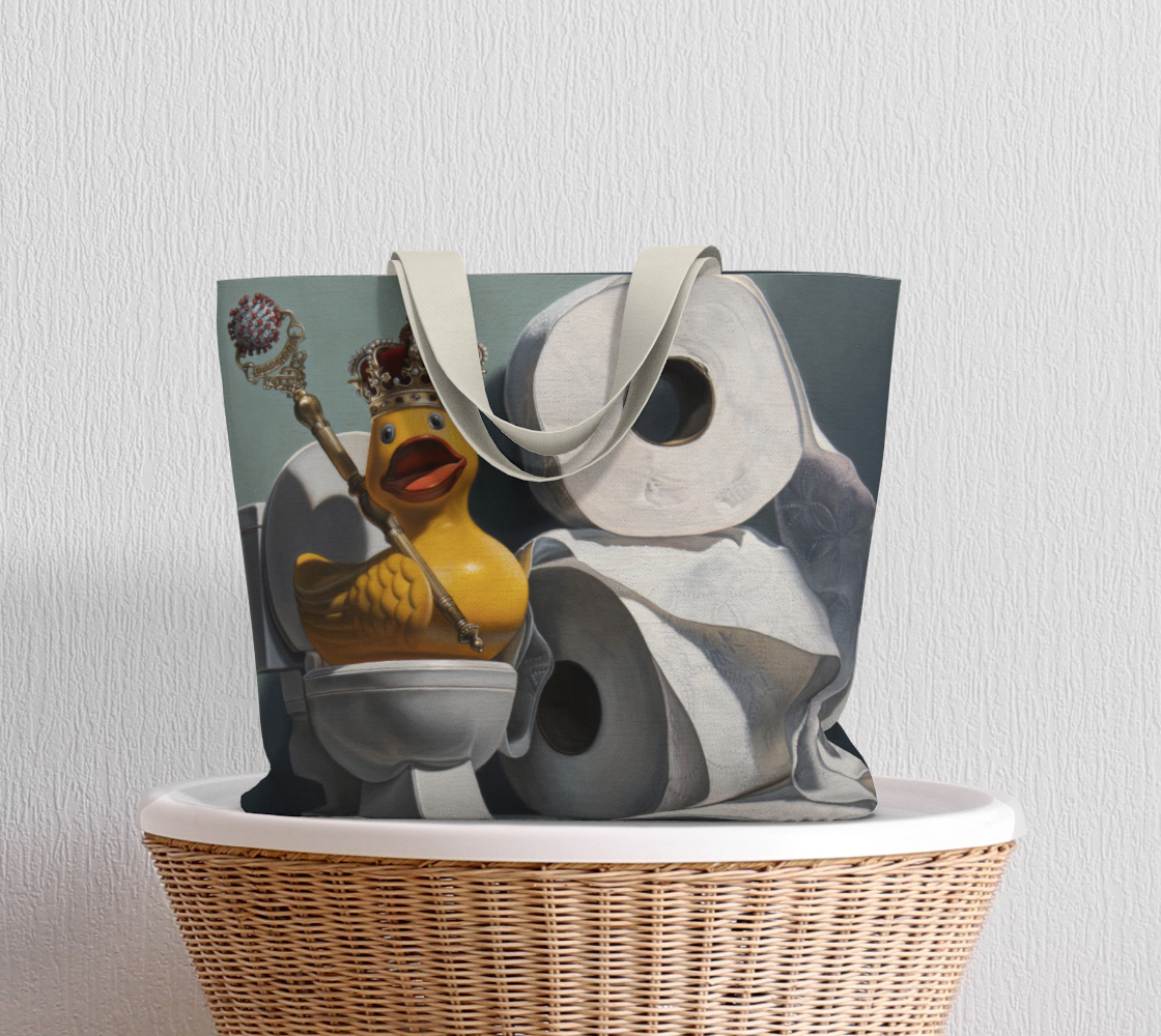 What the Duck Large Tote Bag preview #5