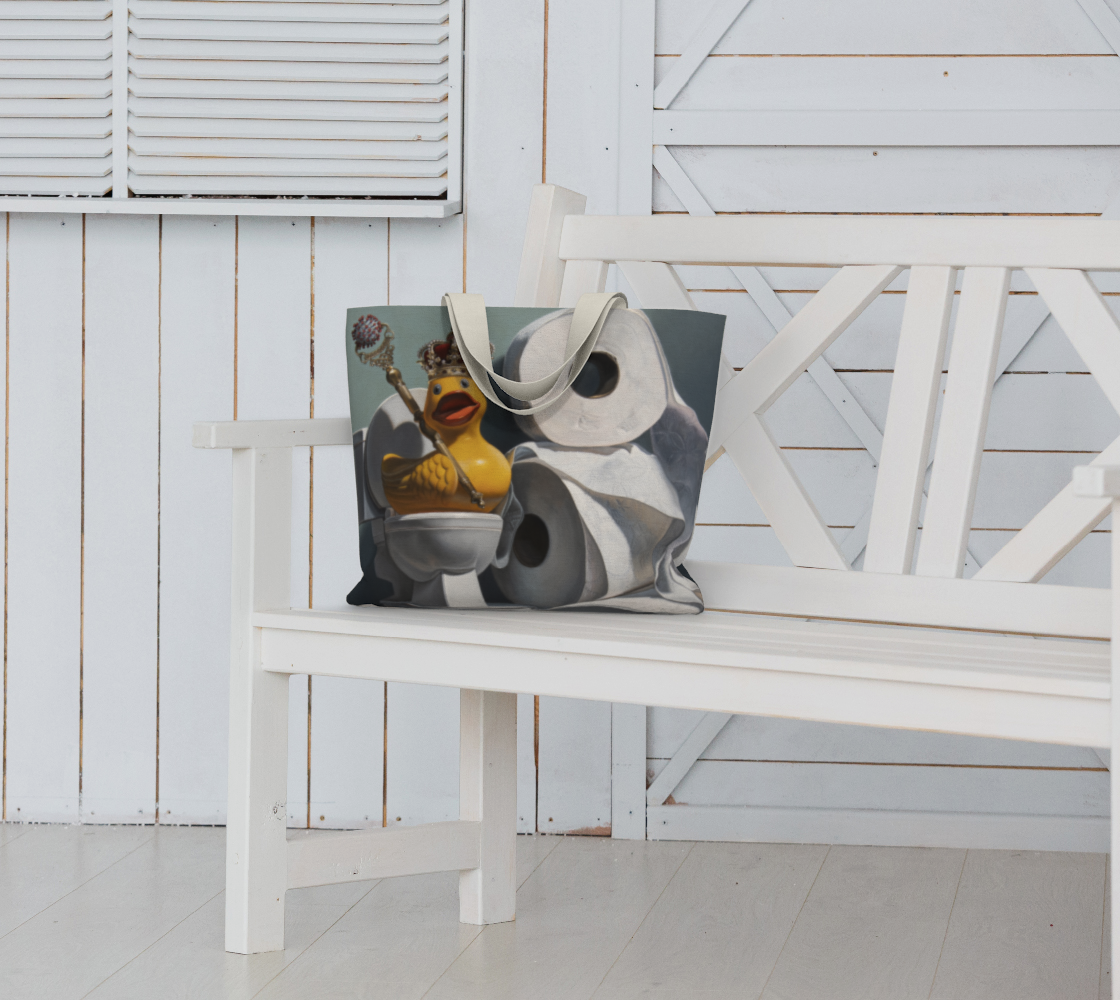 What the Duck Large Tote Bag preview #6