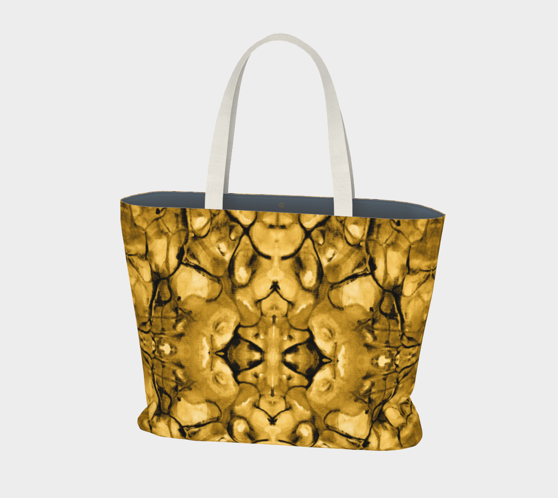 Electric Gecko Large Tote Bag preview