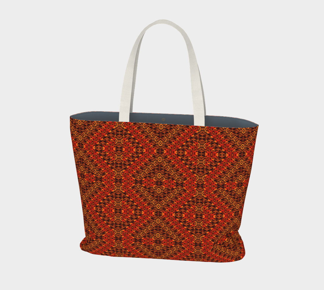 Ruby Diamond Mosaic Large Tote Bag preview