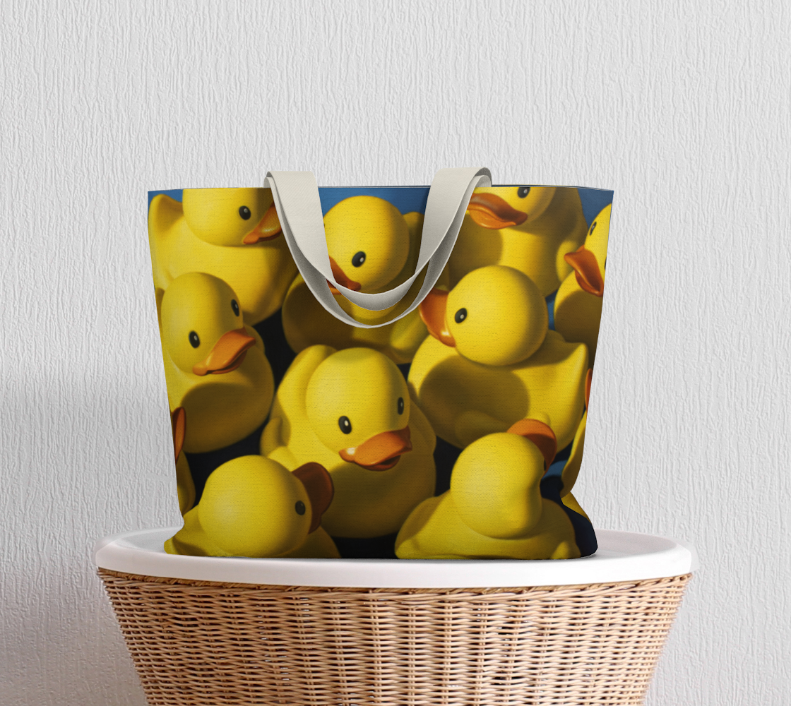 Clusterduck Large Tote Bag preview #5