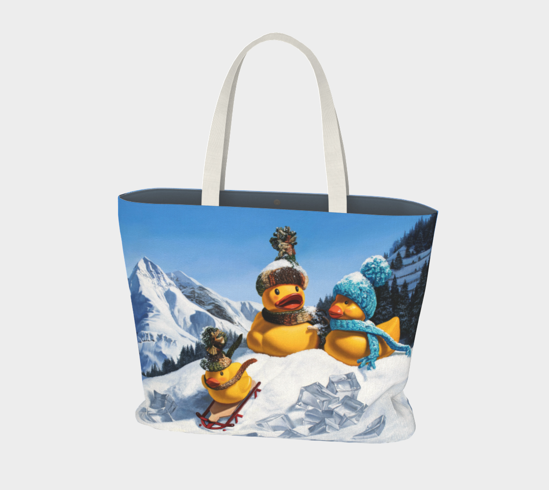 Cold Duck Large Tote Bag preview #1