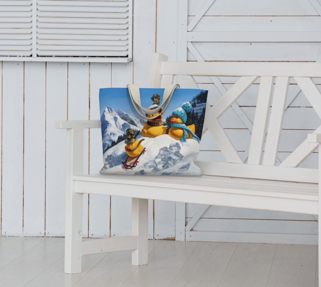 Cold Duck Large Tote Bag preview #6