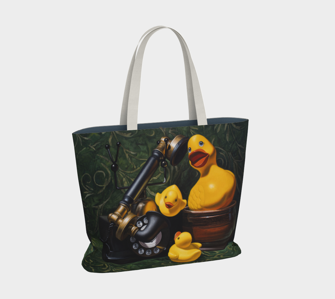 Duck Call Large Tote Bag preview #2