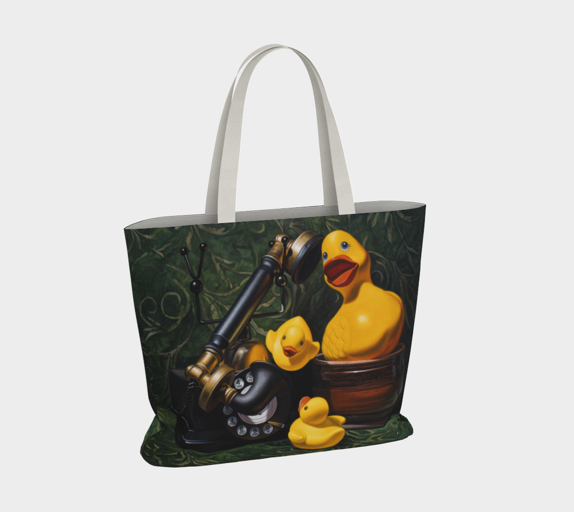 Duck Call Large Tote Bag preview #4