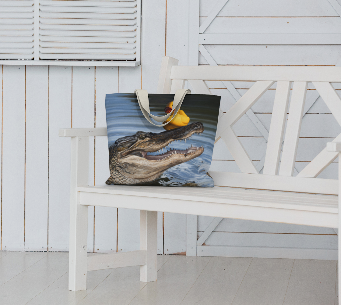 Sitting Duck Large Tote Bag preview #6