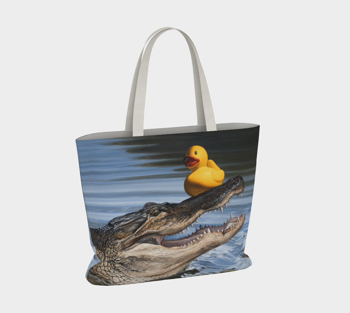 Sitting Duck Large Tote Bag preview #4