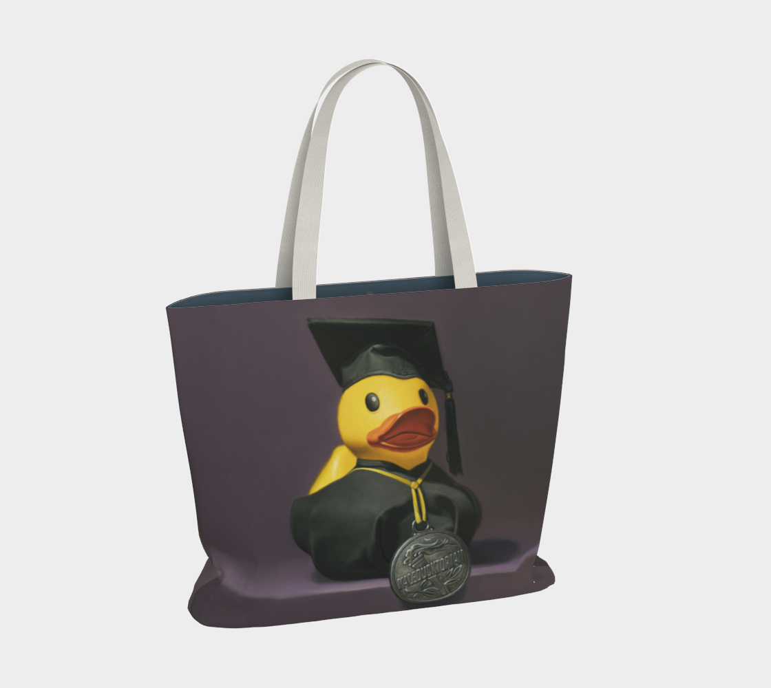Valeducktorian Large Tote Bag preview #2