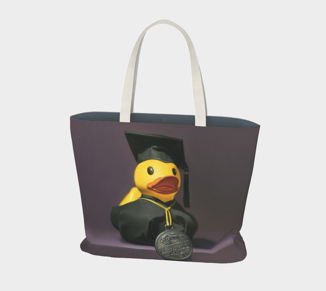 Valeducktorian Large Tote Bag preview #1
