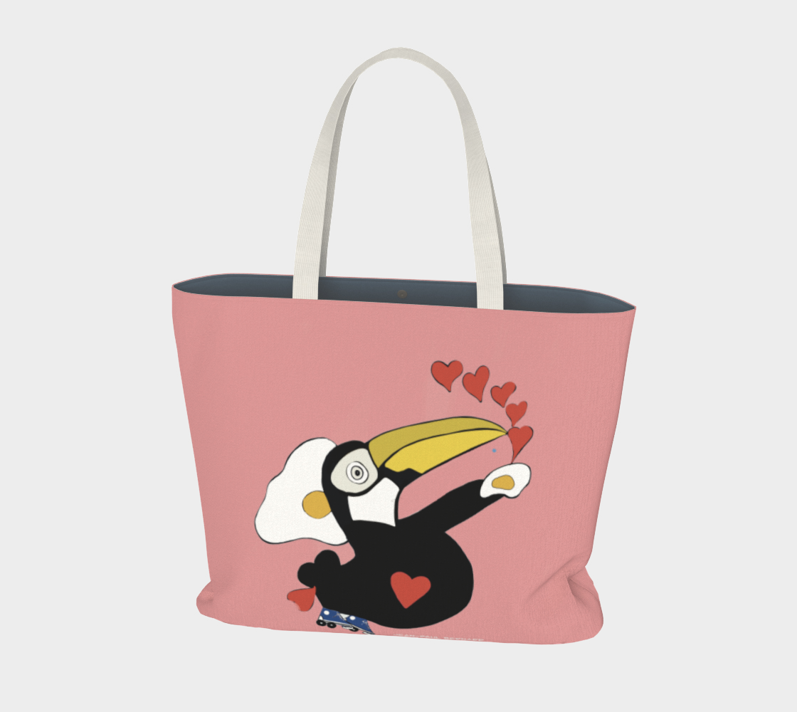 Rose toucan toco design JPetMEL  preview
