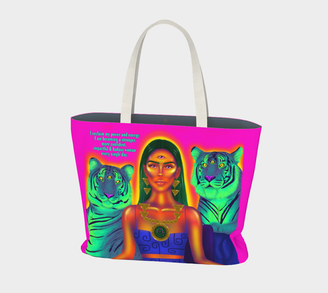 Reclaiming Power - Large Affirmation Tote preview
