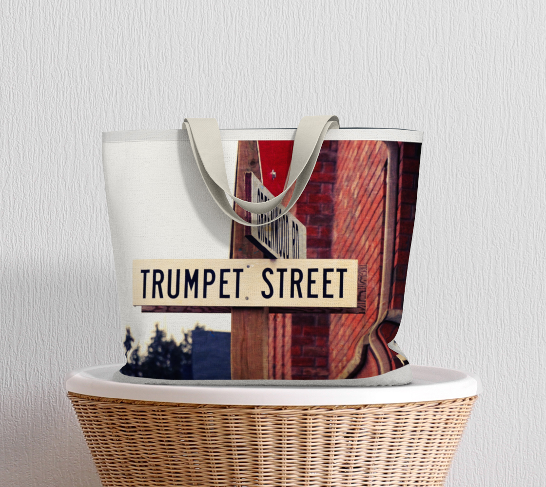 Trumpet street Large tote bag  preview #5