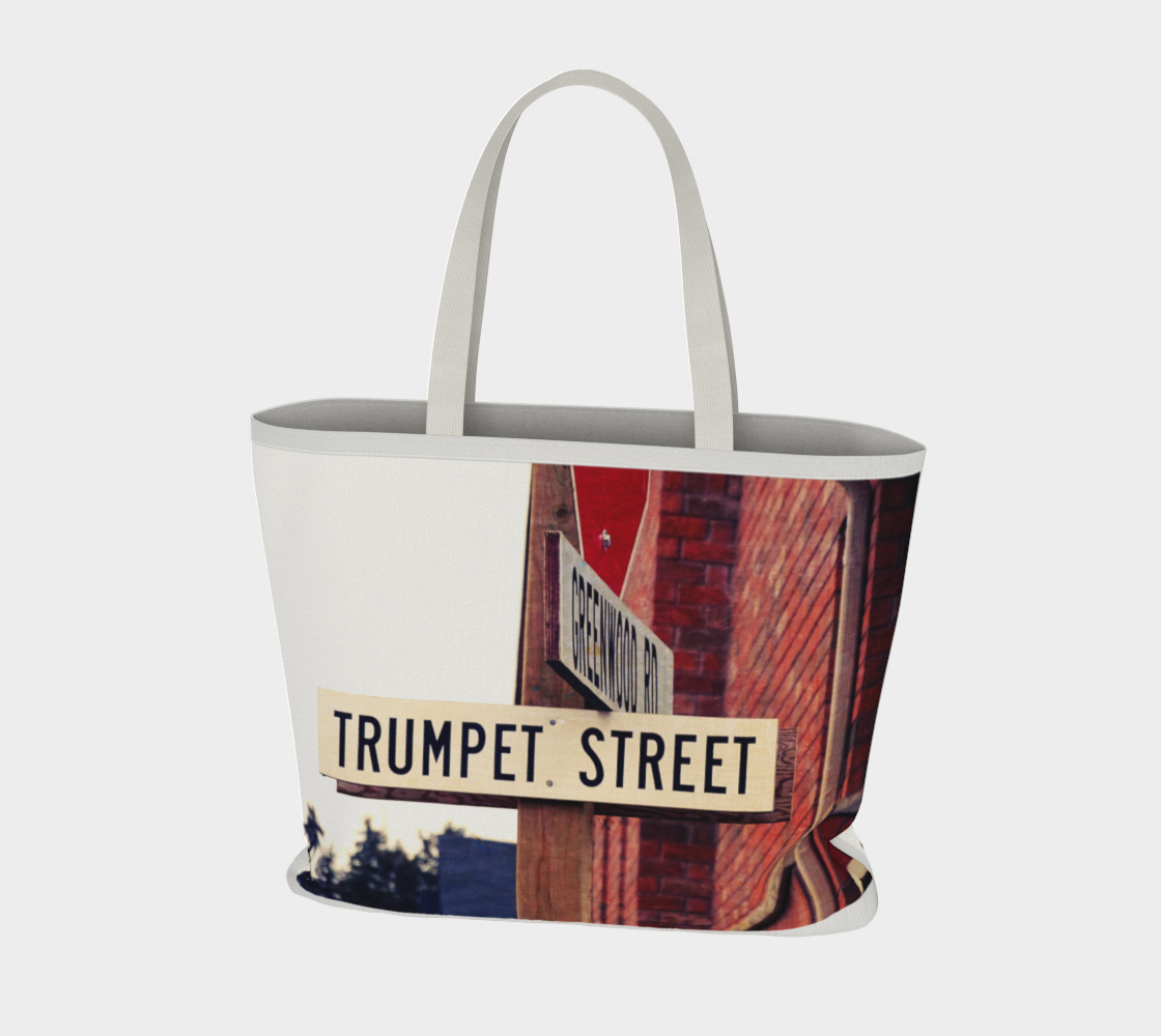 Trumpet street Large tote bag  thumbnail #4