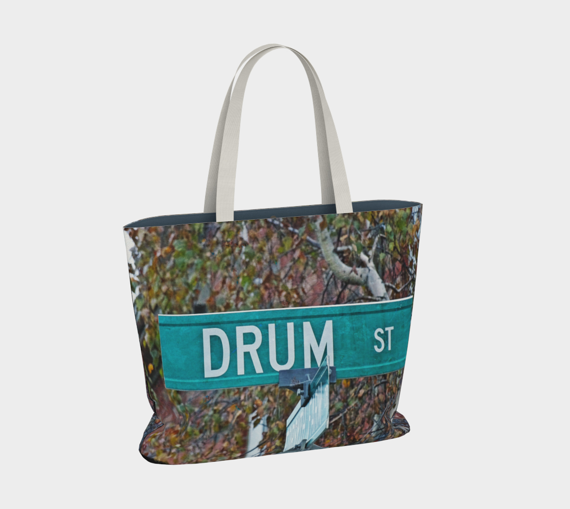 Drum street Large tote bag  preview #2