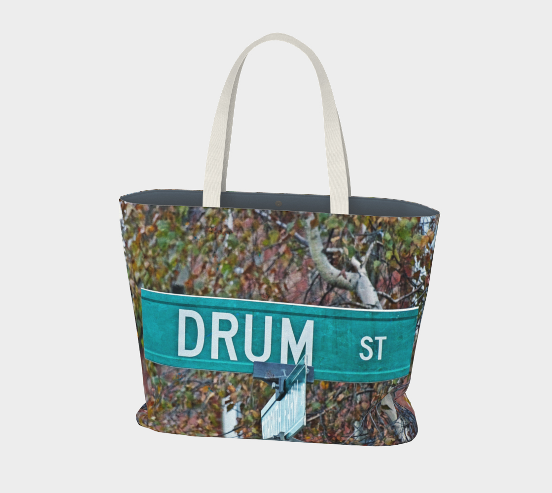 Drum street Large tote bag  preview #1
