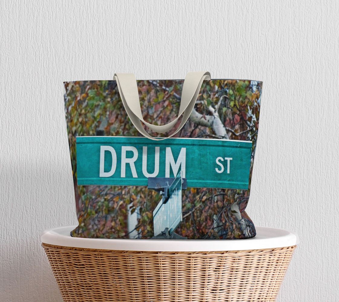 Drum street Large tote bag  preview #5