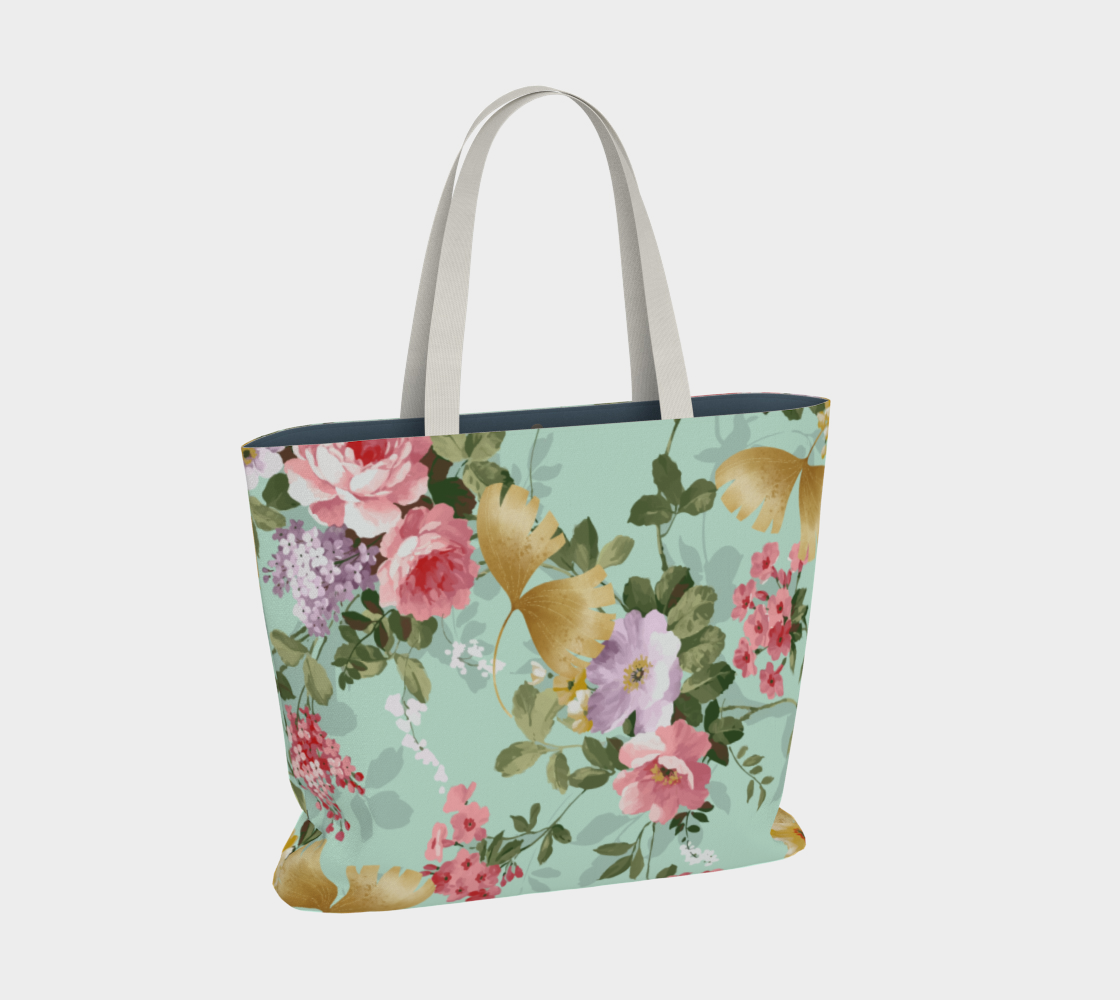 Where Flowers Bloom So Does Hope Large Tote Bag preview #2