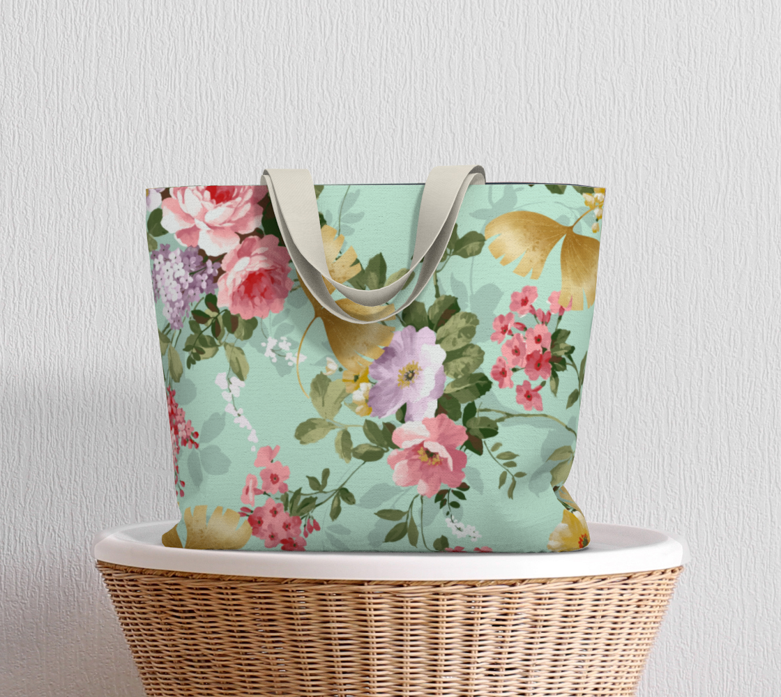 Where Flowers Bloom So Does Hope Large Tote Bag preview #5