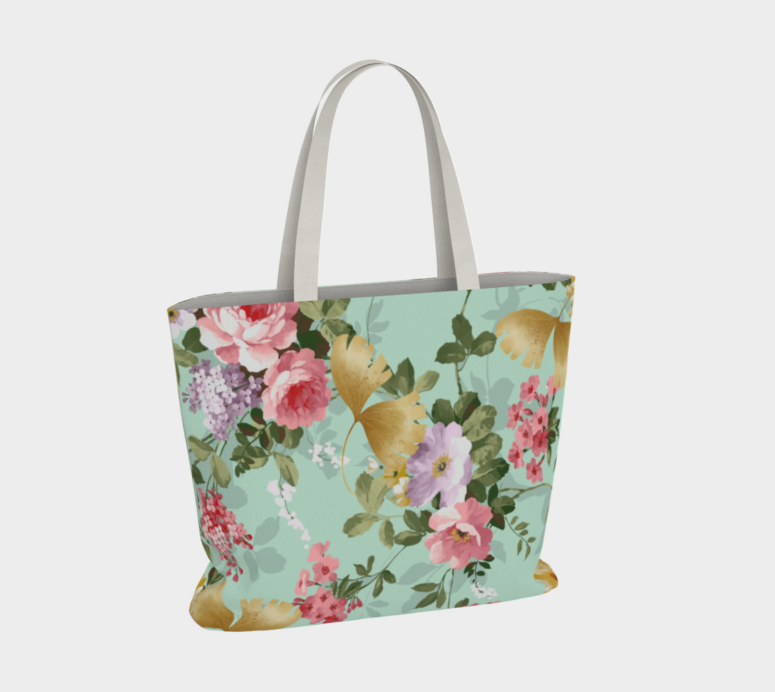 Where Flowers Bloom So Does Hope Large Tote Bag preview #4