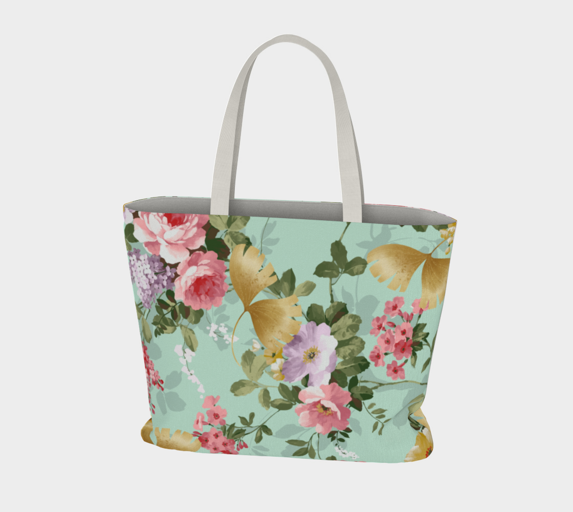 Where Flowers Bloom So Does Hope Large Tote Bag preview #3