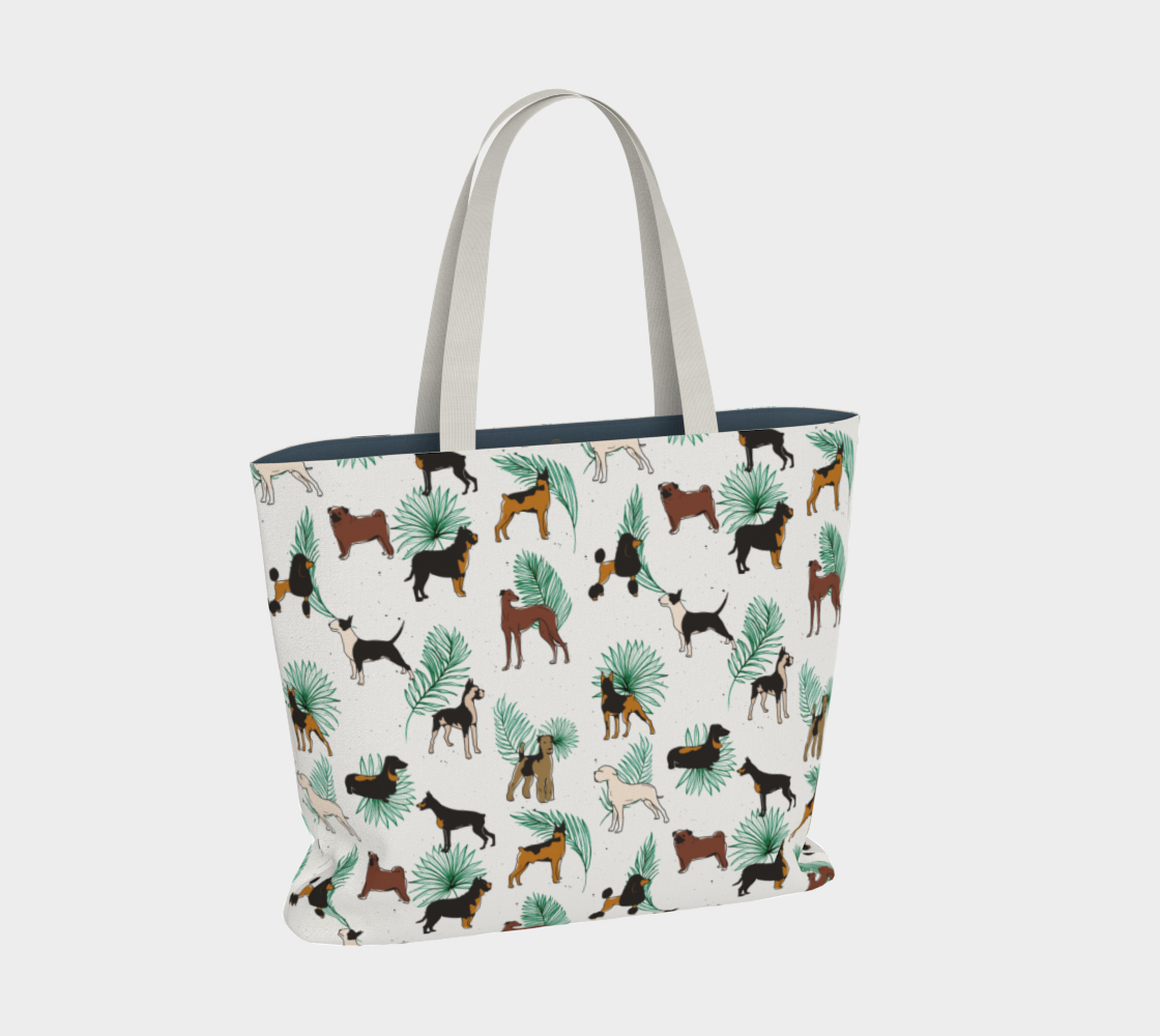 Miracles with paws Large Tote Bag preview #2