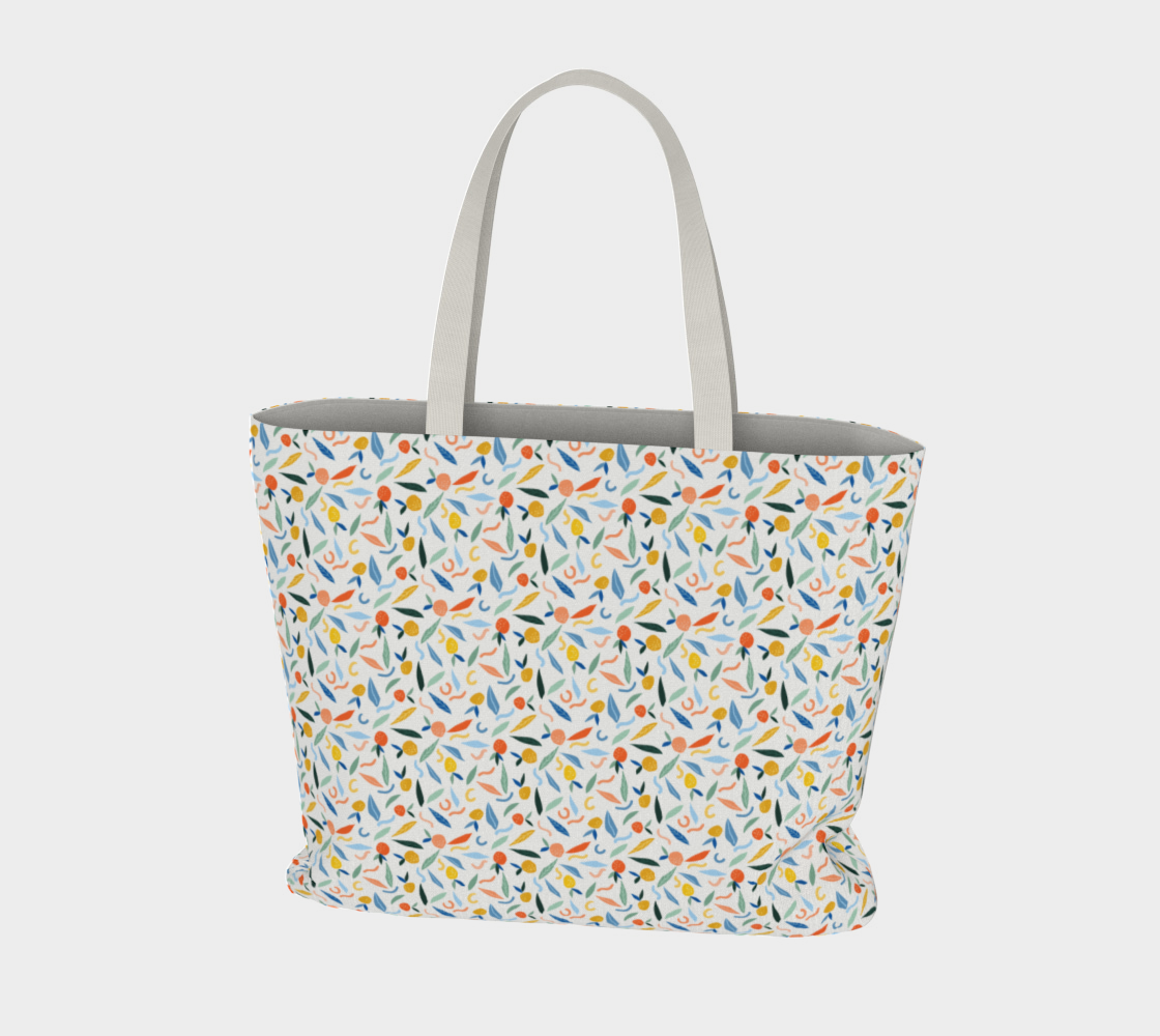 The object of art is to give life a shape Large Tote Bag preview #3