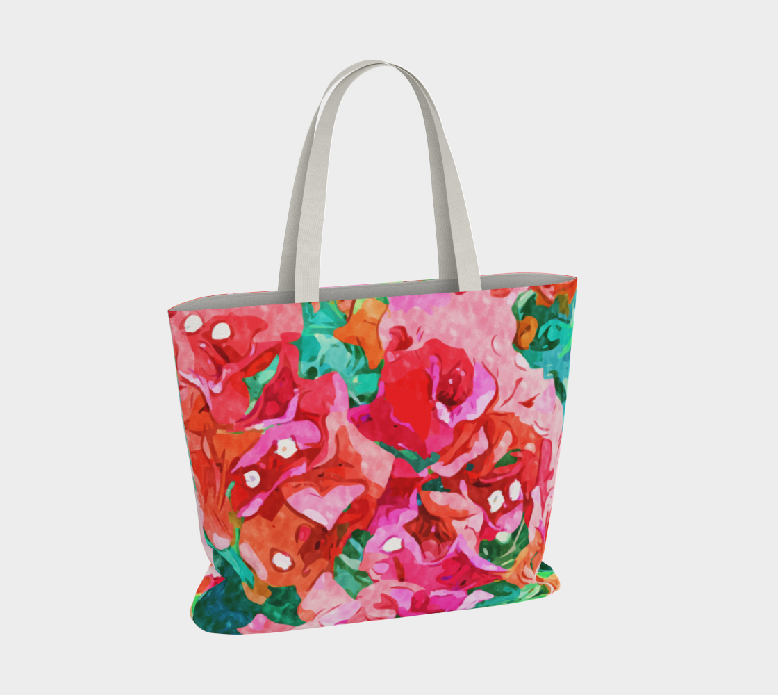 Be like Bougainvillea Large Tote Bag preview #4