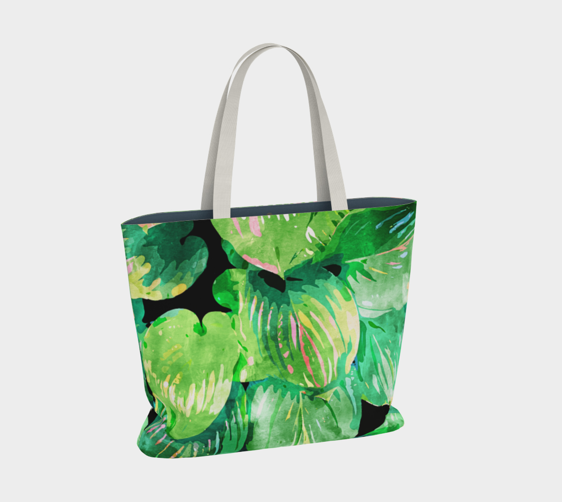 Colors Of The Jungle Large Tote Bag preview #2