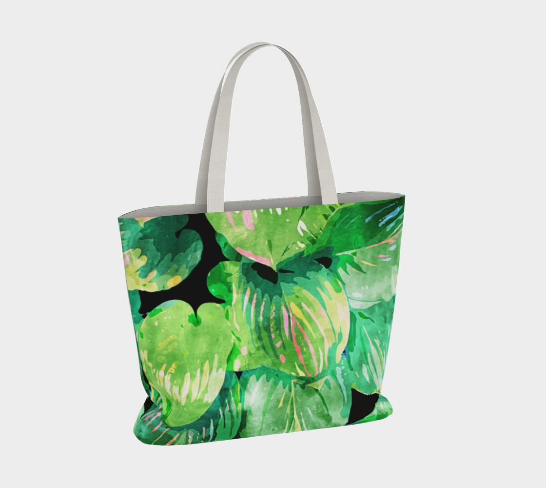 Colors Of The Jungle Large Tote Bag preview #4