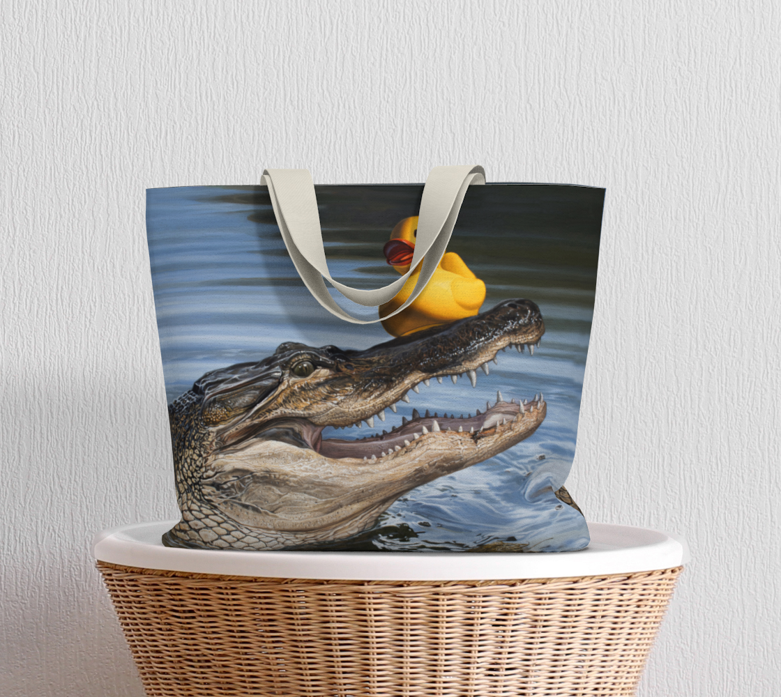 Sitting Duck Large Tote Bag preview #5
